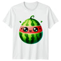 Cute Kawaii Watermelon Fruit T-Shirt Kawaii Watermelon Birthday Gift