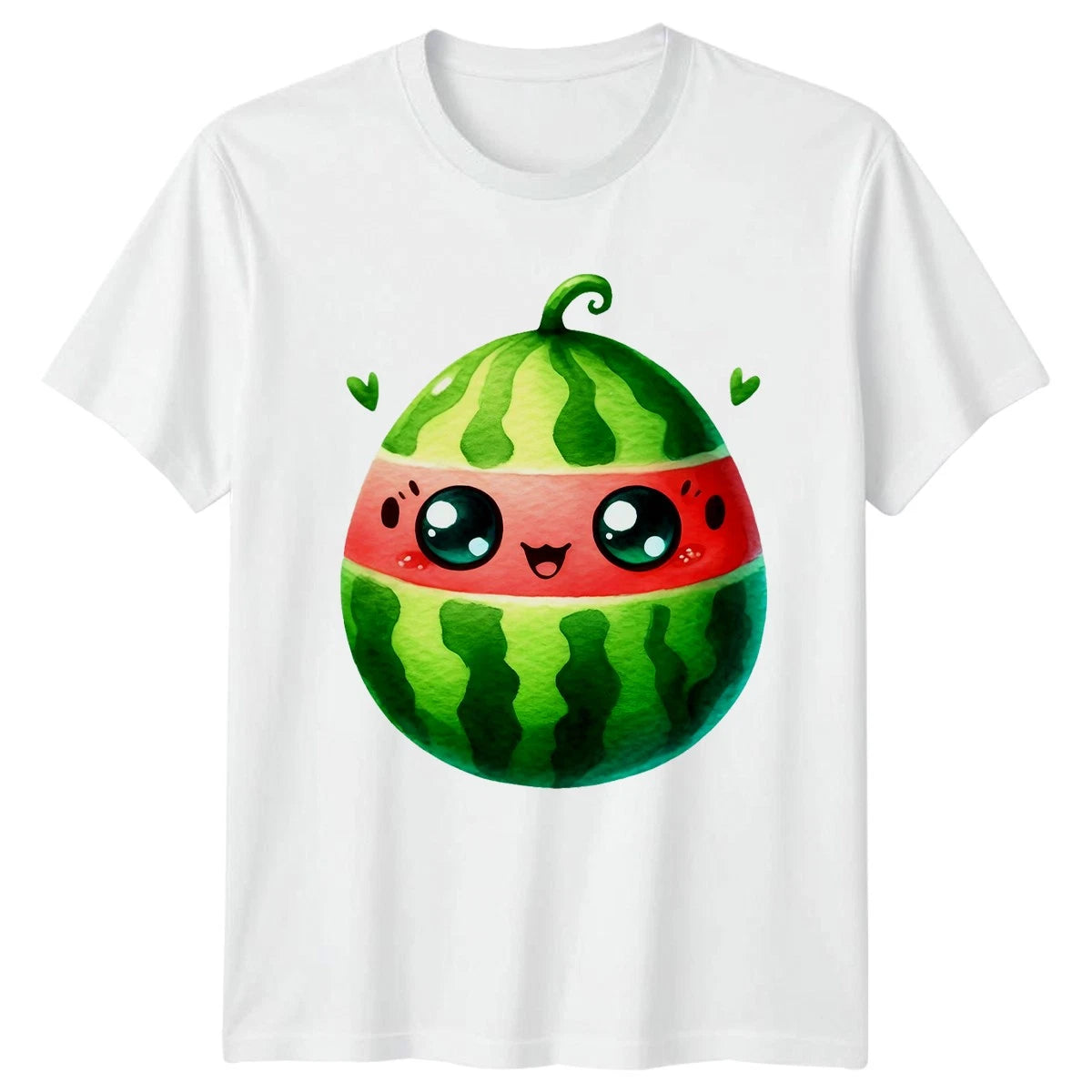 Cute Kawaii Watermelon Fruit T-Shirt Kawaii Watermelon Birthday Gift