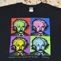 Albert Einstein Pop Art Shirt Size XL Andy Warhol Style Science Center