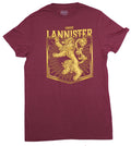 Game of Thrones Adult New T-Shirt  - Golden Lion Sigil of the Lannister