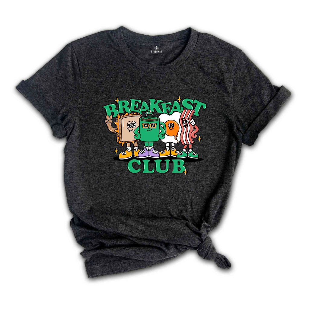 Aesthetic Breakfast Club Shirt, Pancake And Coffee Shirt, Vintage Breakfast Shir