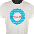 Think Outside T Shirt Mens Size Large White Clockhouse Streetwear