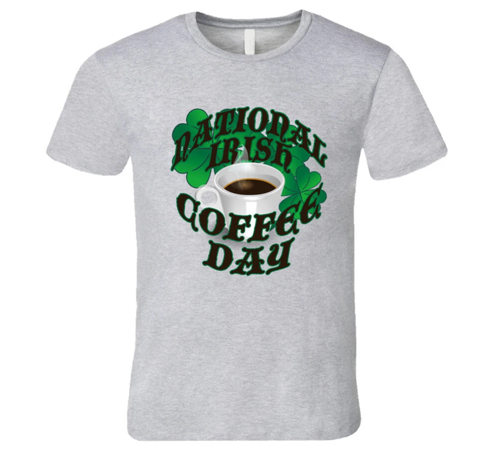 National Irish Coffee Day Fun Celebration T Shirt