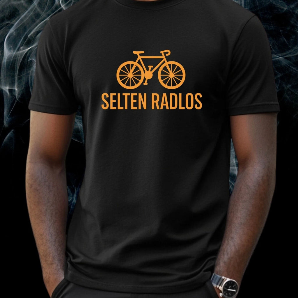 Mens Bicycle Cycling Rare Bikeless Motif Cotton T Shirt Size XS to 5XL