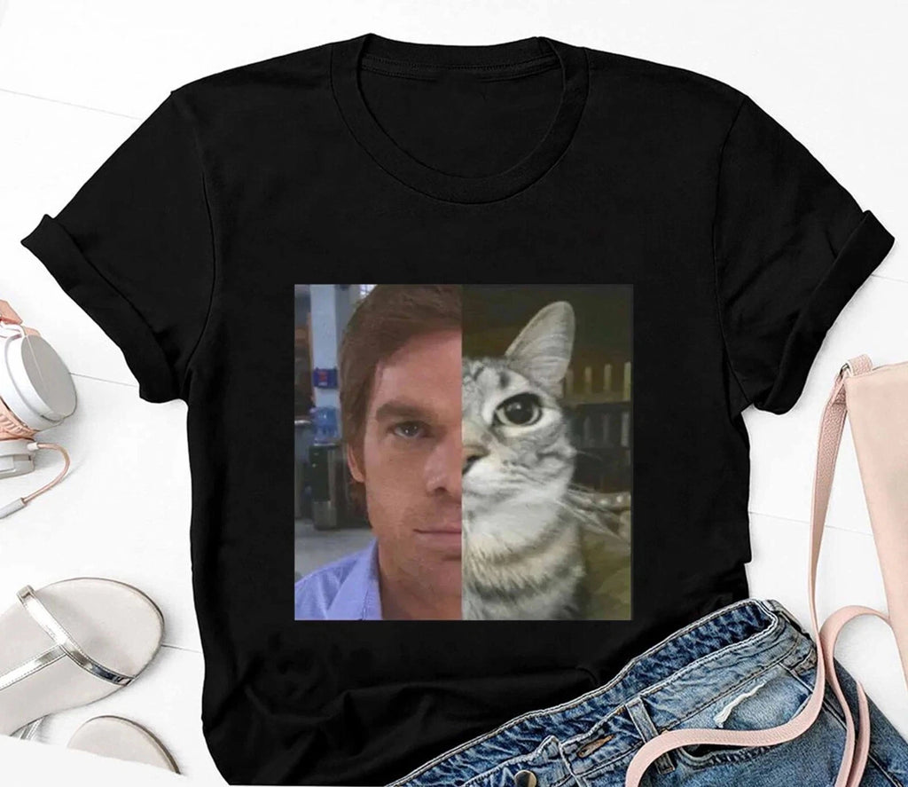 Dext Morgan Funny Cat Meme Unisex Shirt, Dexter TV Show Hoodie