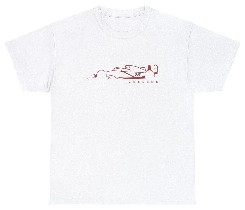 Charles Leclerc T Shirt F1 Formula One Ferarri Racing Cute Merch Fan Gift Tee