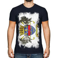 SAINT BARTHELEMY GRUNGE FLAG MENS T-SHIRT TEE TOP SAINT-BARTHÉLEMY SHIRT GIFT