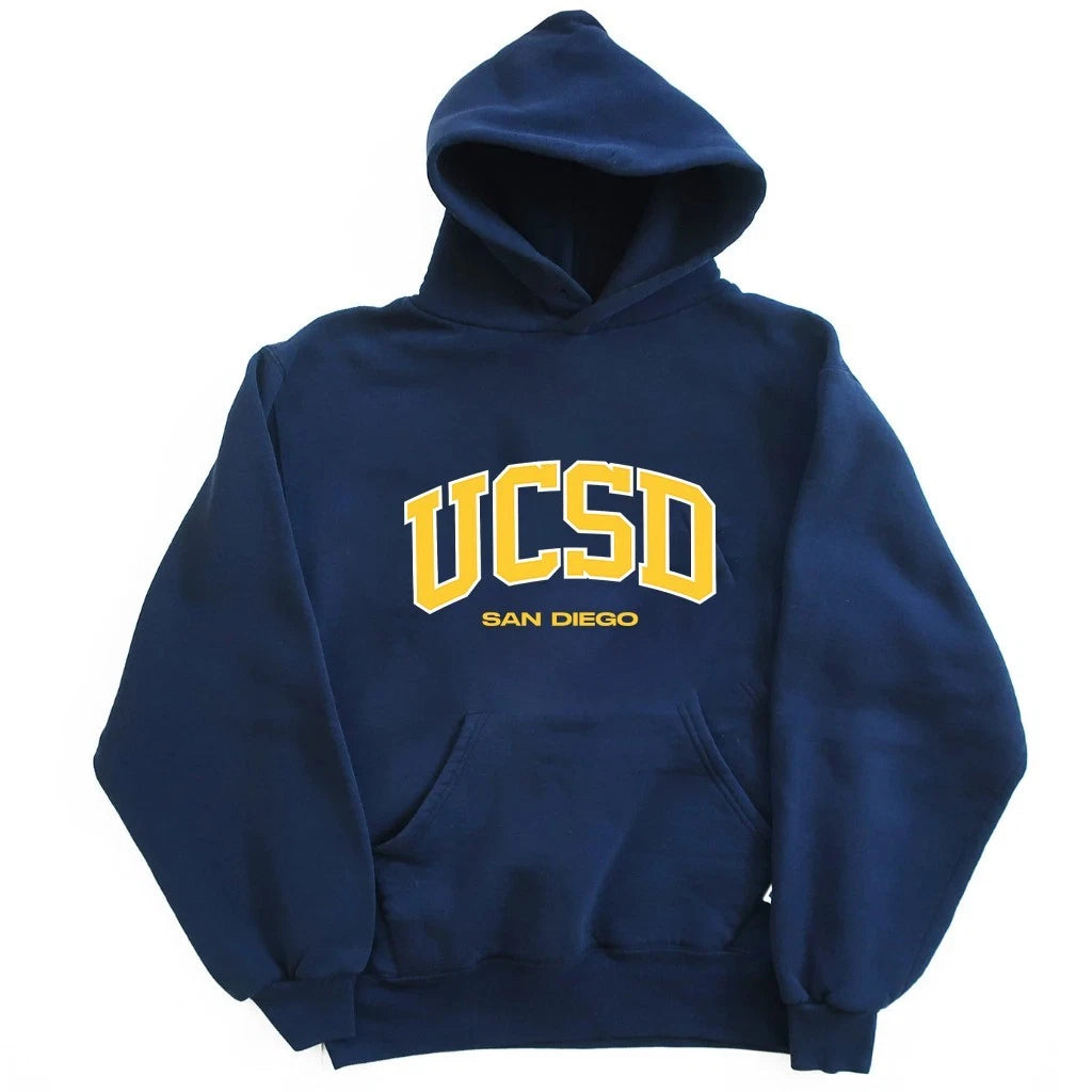 San Diego Sweatshirt UCSD Hoodie 1990s University California T-shirt