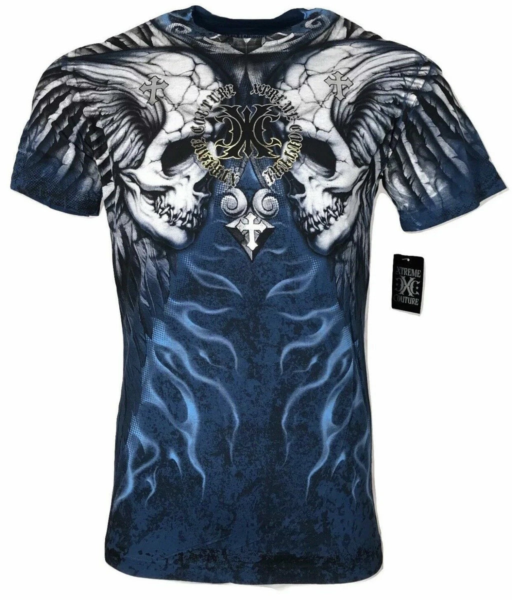 Xtreme Couture By Affliction Men's T-Shirt Silent Scream