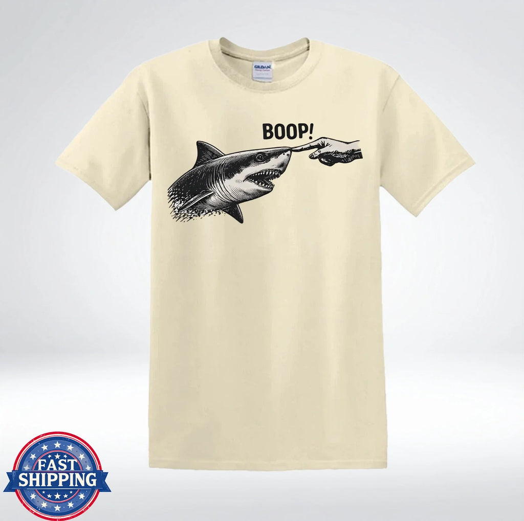 Boop Shark Ocean Animal Meme Tee Unisex T-shirt, Sweatshirt, Hoodie (1)