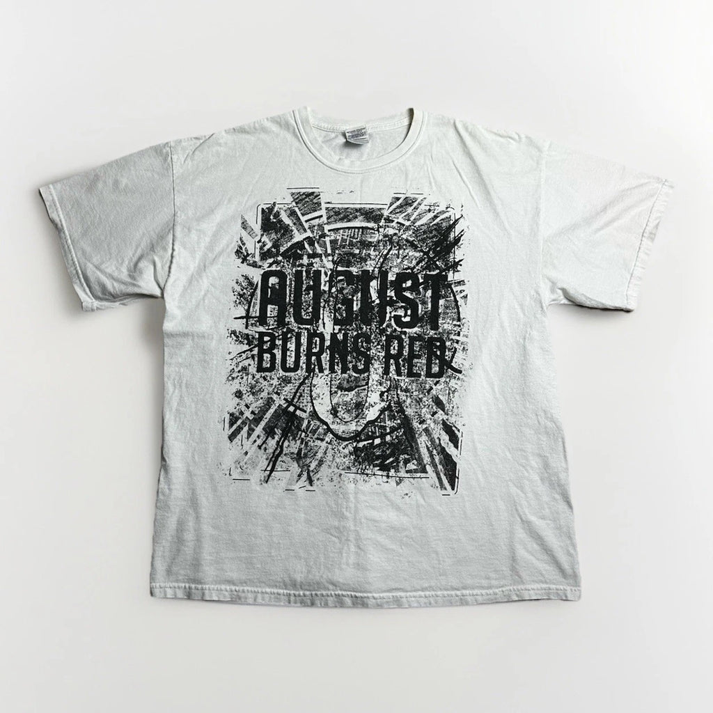 August Burns Red CONSTELLATIONS Era Shirt White Metalcore Band Gildan Heavy XL