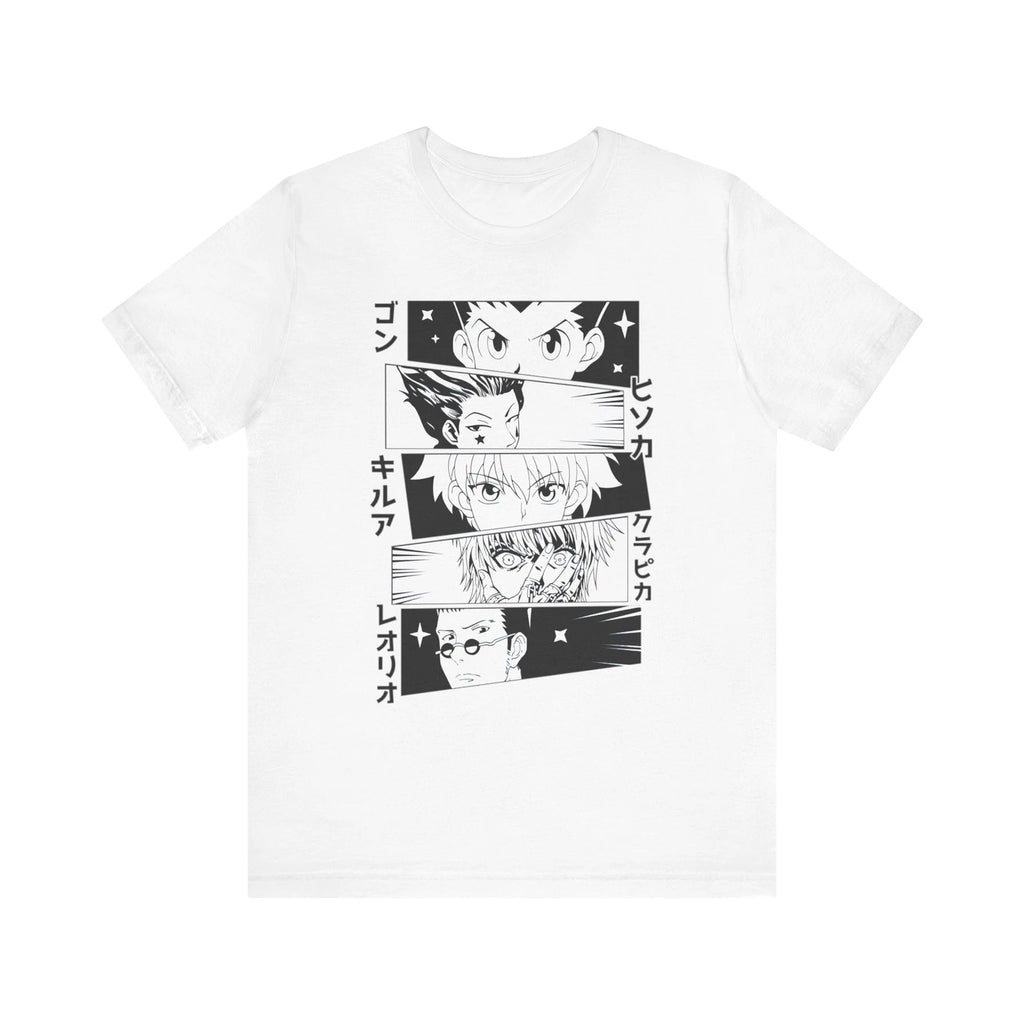 Hunter x Hunter Anime Crew Graphic Unisex Tee, T-Shirt, Clothing