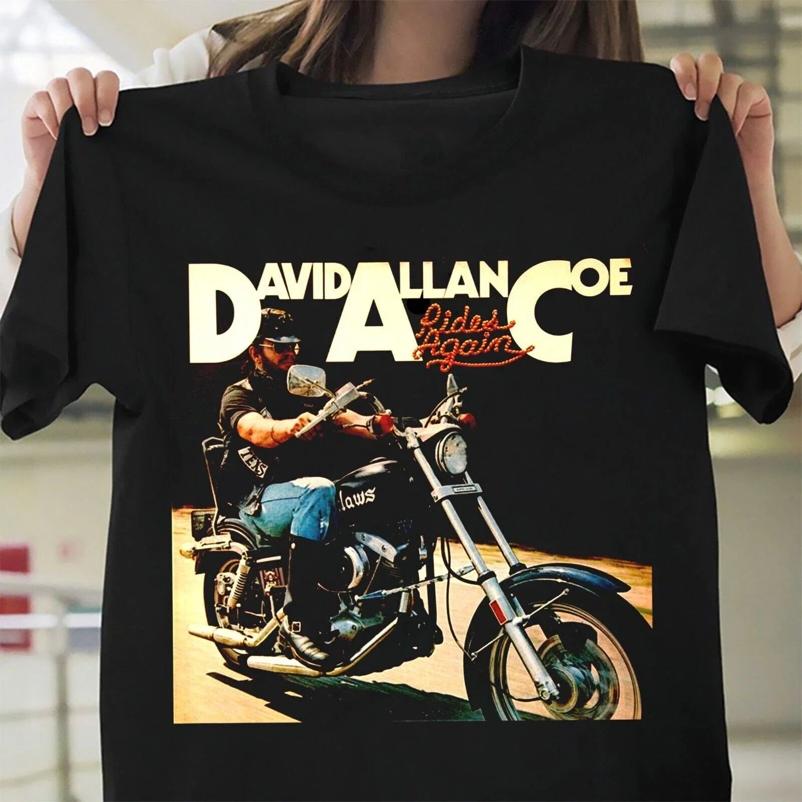 David Allan Coe Gift For Fan T-shirt S to 5XL 2F1045