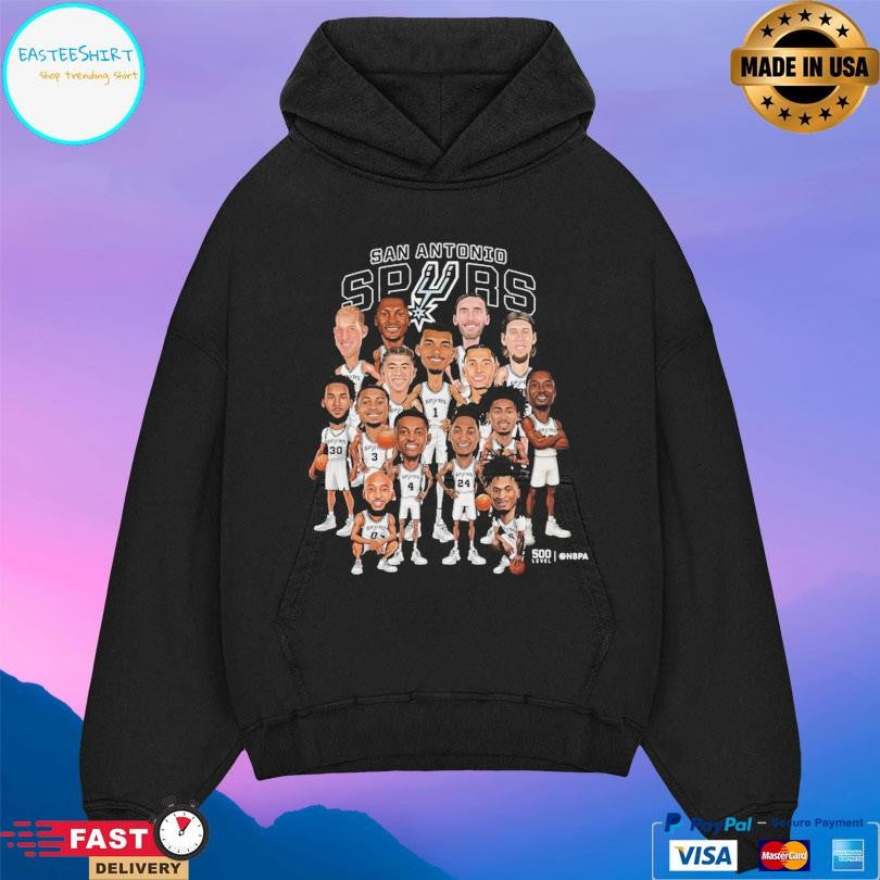 San Antonio Spurs 2026 Playoffs Caricature Shirt