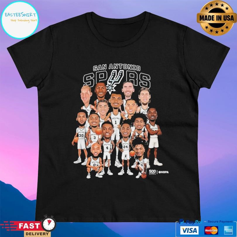 San Antonio Spurs 2026 Playoffs Caricature Shirt