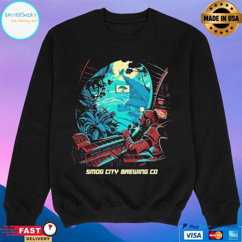 Smog City Brewing Space Jungle Shirt