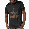 I Need Coffee – Bold Typography Design for Coffee Enthusiasts by Unlimited-Style