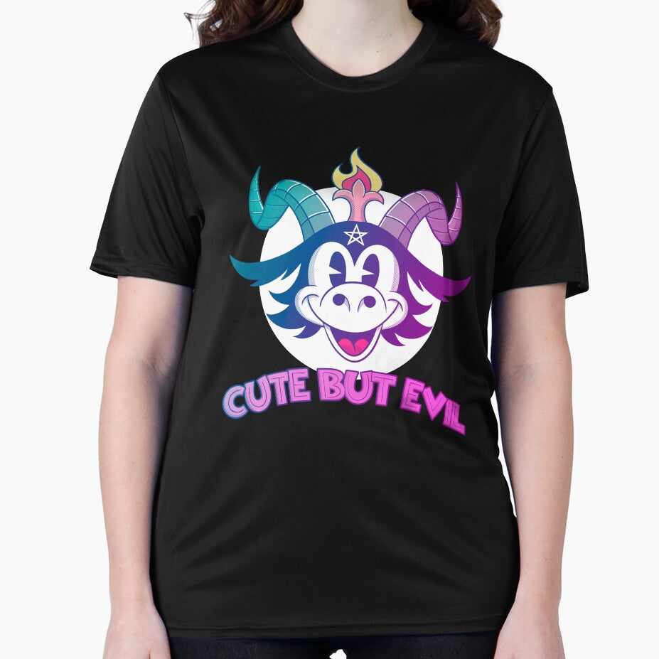 Blackcraft Pastel Goth Baphomet Cute but Evil pink by AlteregoShop