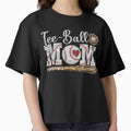 Baseball Shirts Women Baseball Mom Tshirt Baseball Heart Graphic Tee Game Day Gifts Funny Short Sleeve Tops by pigeon-blue
