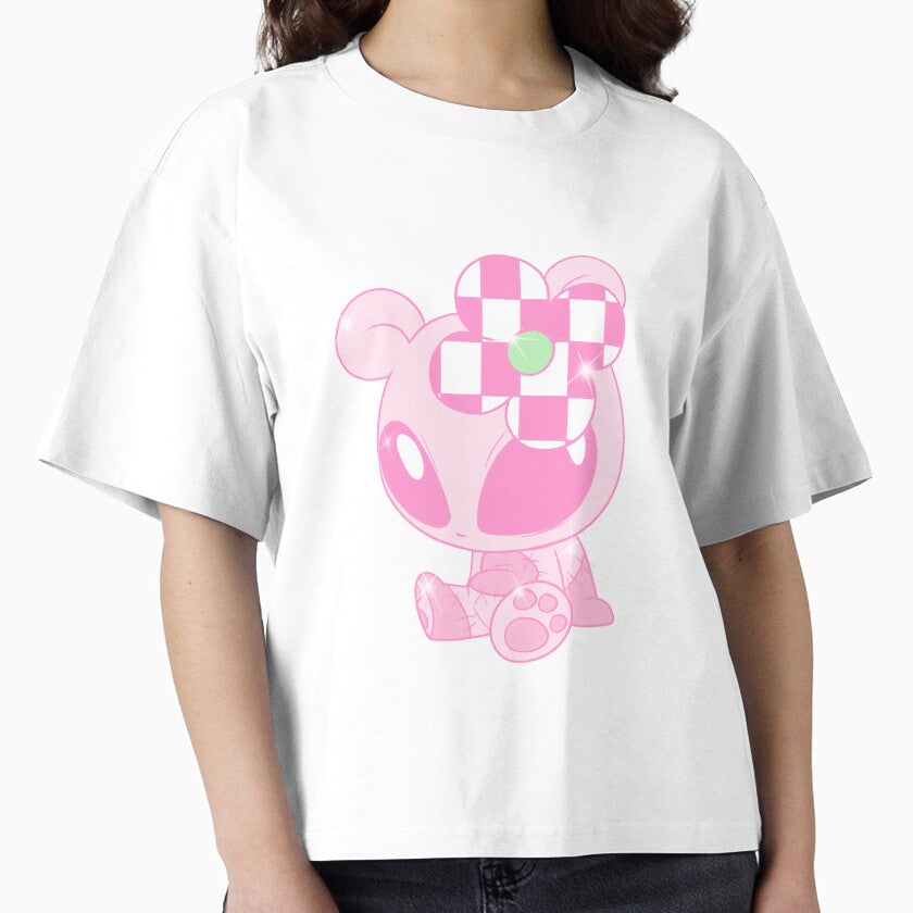 Flower Head Bear (pink) by gross-girl99