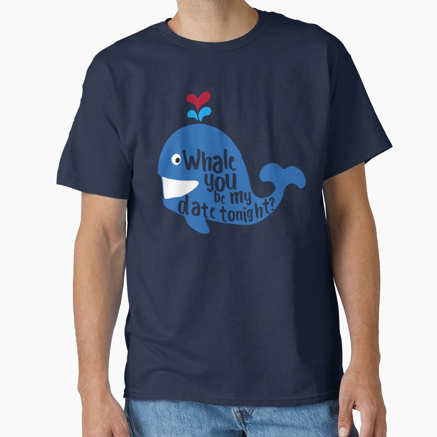Whale you be my date tonight by Printellarium