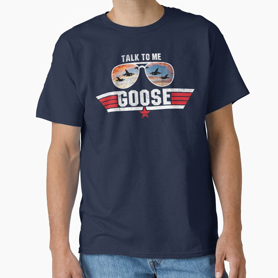 Talk To Me Goose by Alema Art