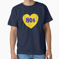 I love the 80s - Retro 1980s iridescent heart by Inspirationmotivation