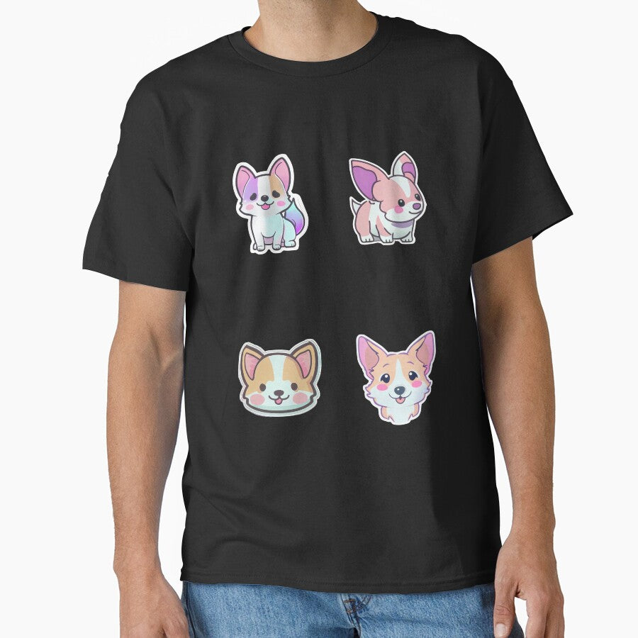 Corgi Sticker Pack by MidJourneymen