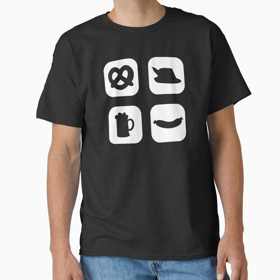 Oktoberfest Pretzels Beer Drinking Gift by haselshirt