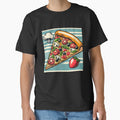 Slice of Pizza Pop Art Style by artofuniverse