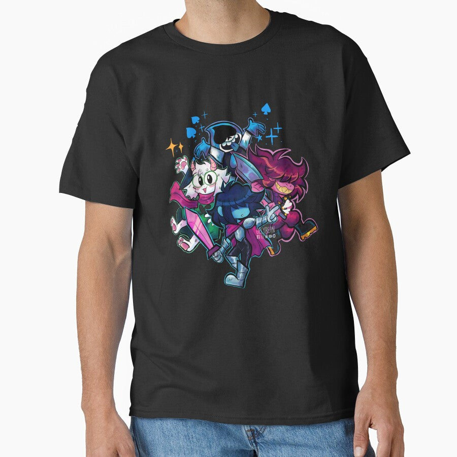 Deltarune gang by GelyBean