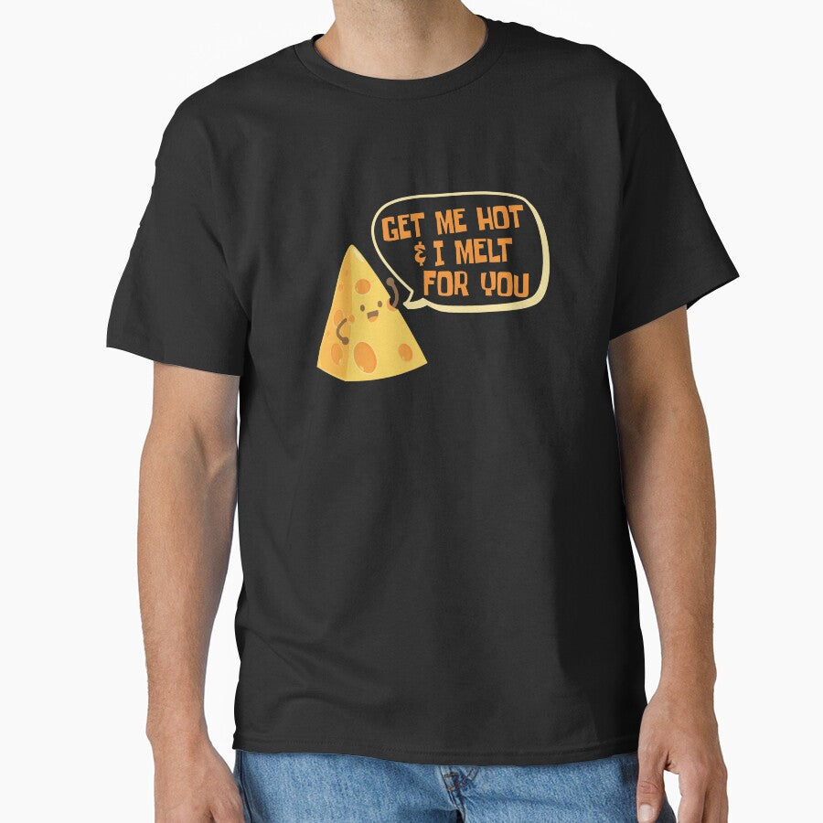 Melted Cheese Lover | Funny Food Porn Cheesy Pun by Maria Garcia