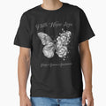 Faith Hope Love Sleep Apnea Awareness Butterfly Ribbon Gifts by Adropine