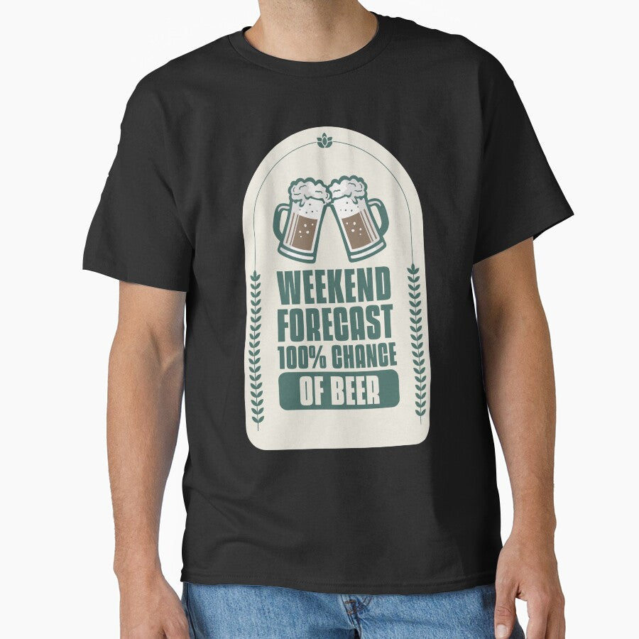 Weekend Forecast 100% Chance Of Beer Design by Artpace