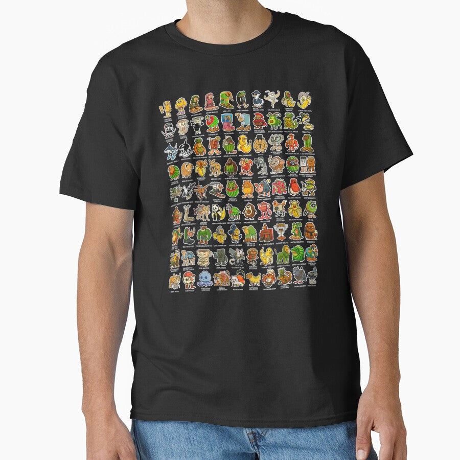Italian-Brainrot Gen Z Funny Meme 90 Brainrot Characters T-Shirt by PonyRoniku