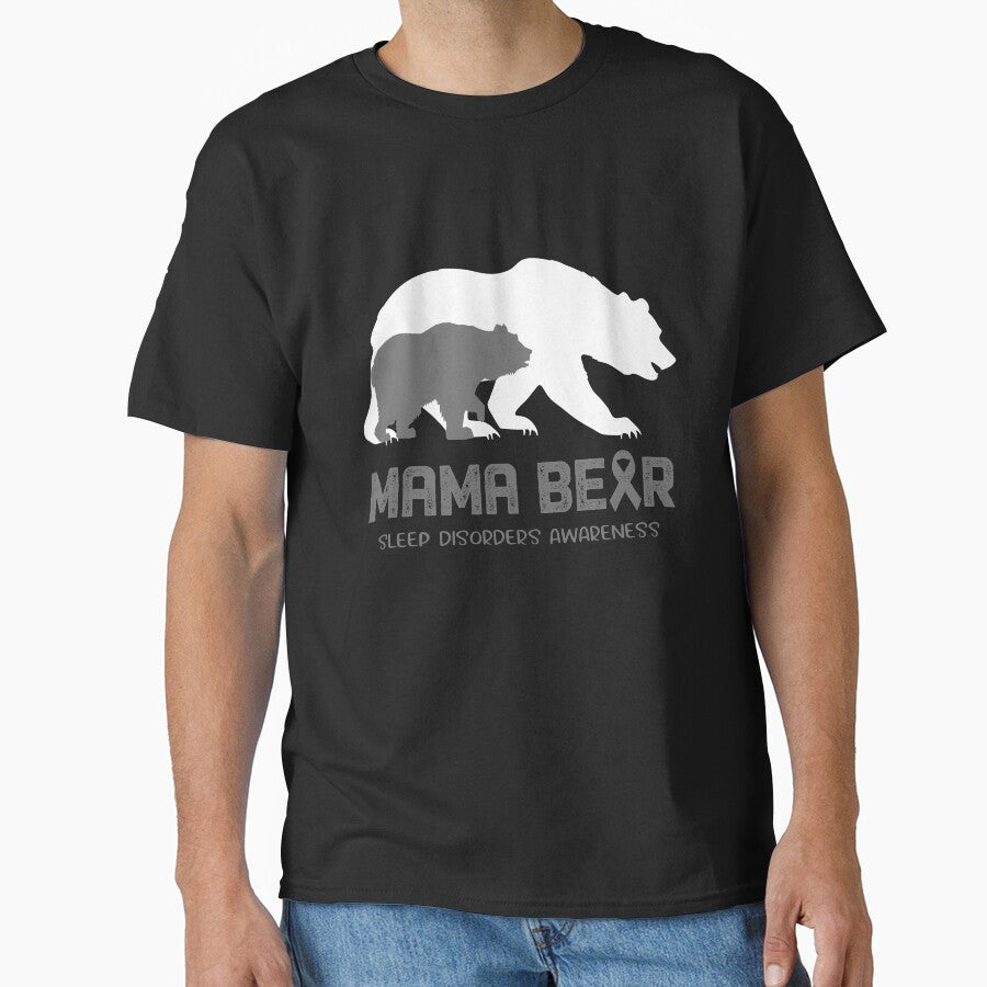Sleep Disorders Awareness Mama Bear Support Sleep Disorders by Victormoratalla