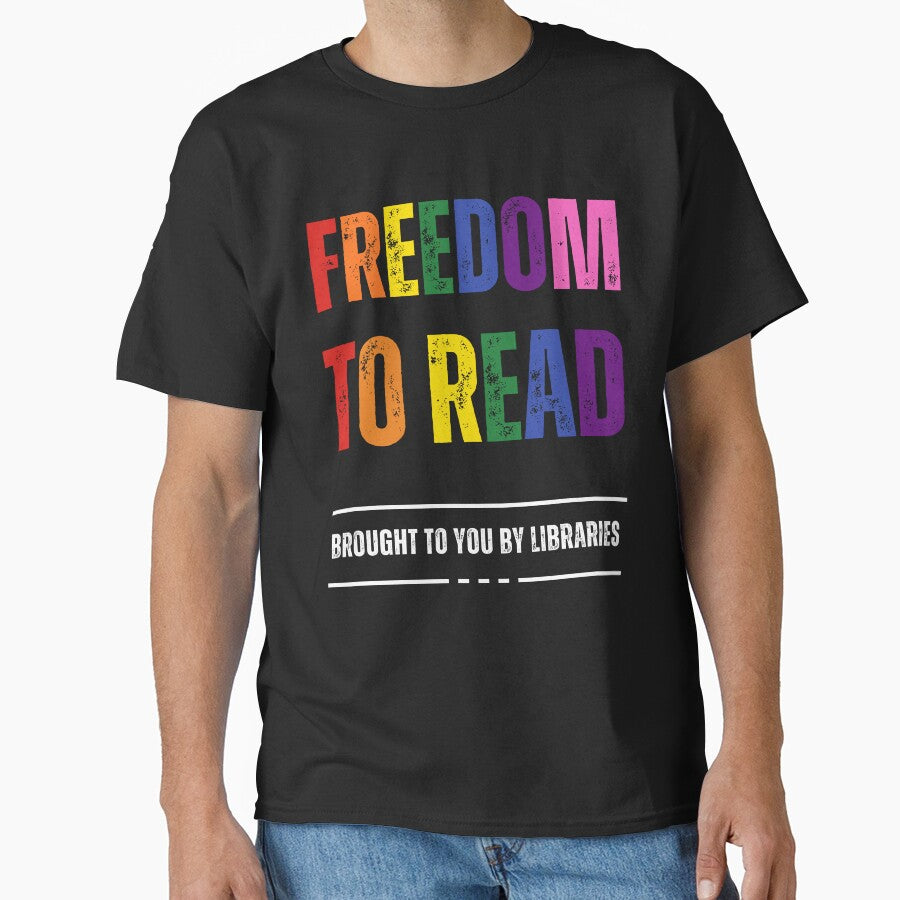 Freedom to Read - Brought to you by Libraries - for Black coloured items by ALIA Merchandise