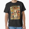 Street Fighter Ryu Retro Vintage Comic Cover Art by Back2Collage