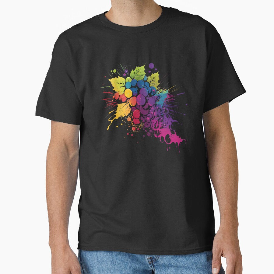 Grape Picture Pop Art Wine by Alper Billik