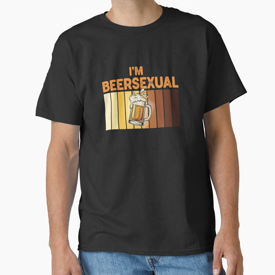 I'm Beersexual Love For Beer Drinking LGBTQ by Dressed For  Duty