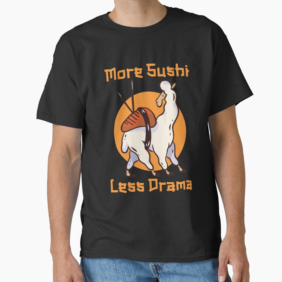 Alpaca Llama and Sushi by justie1977