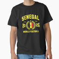 Senegal Football Supporter 2026 Badge Design T-Shirt_84075951 by RKdrawings