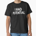 I Had Potential-science lover, funny physics, pun joke by ChameraDesign