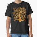 Klimt Tree Gold & Black by IOMAprints
