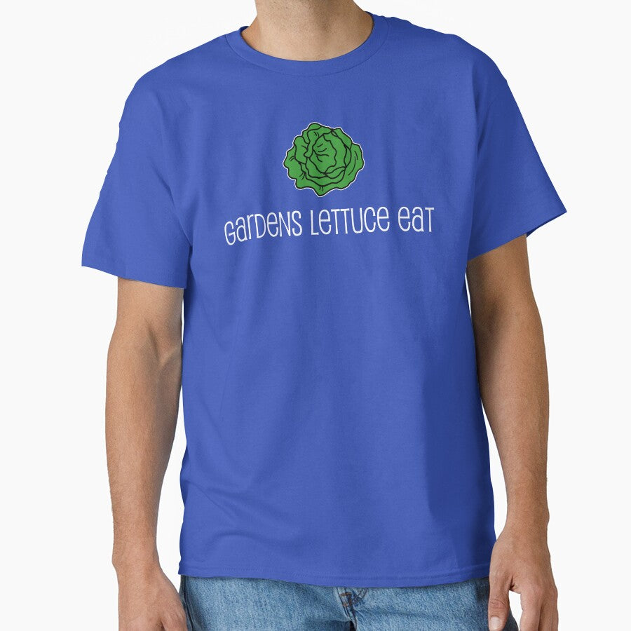 Gardens Lettuce Eat Vegetable Pun by jaycartoonist