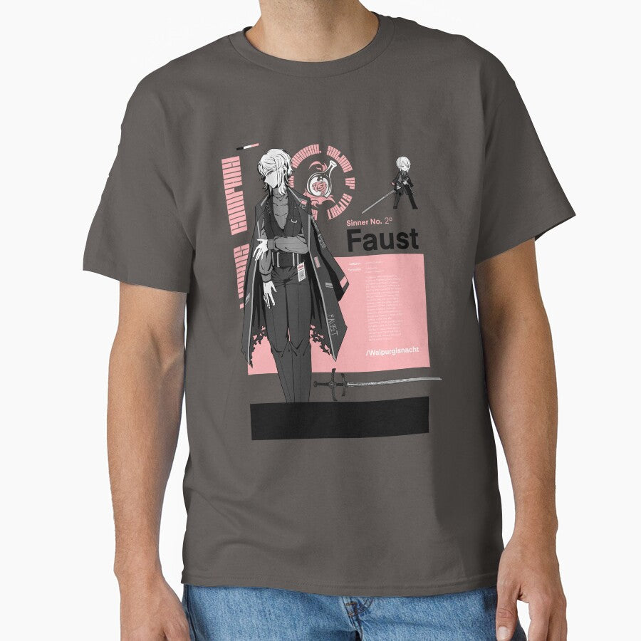 Limbus Company Faust Minimalist Aokis Tee Unisex T-shirt, Sweatshirt, Hoodie (1)