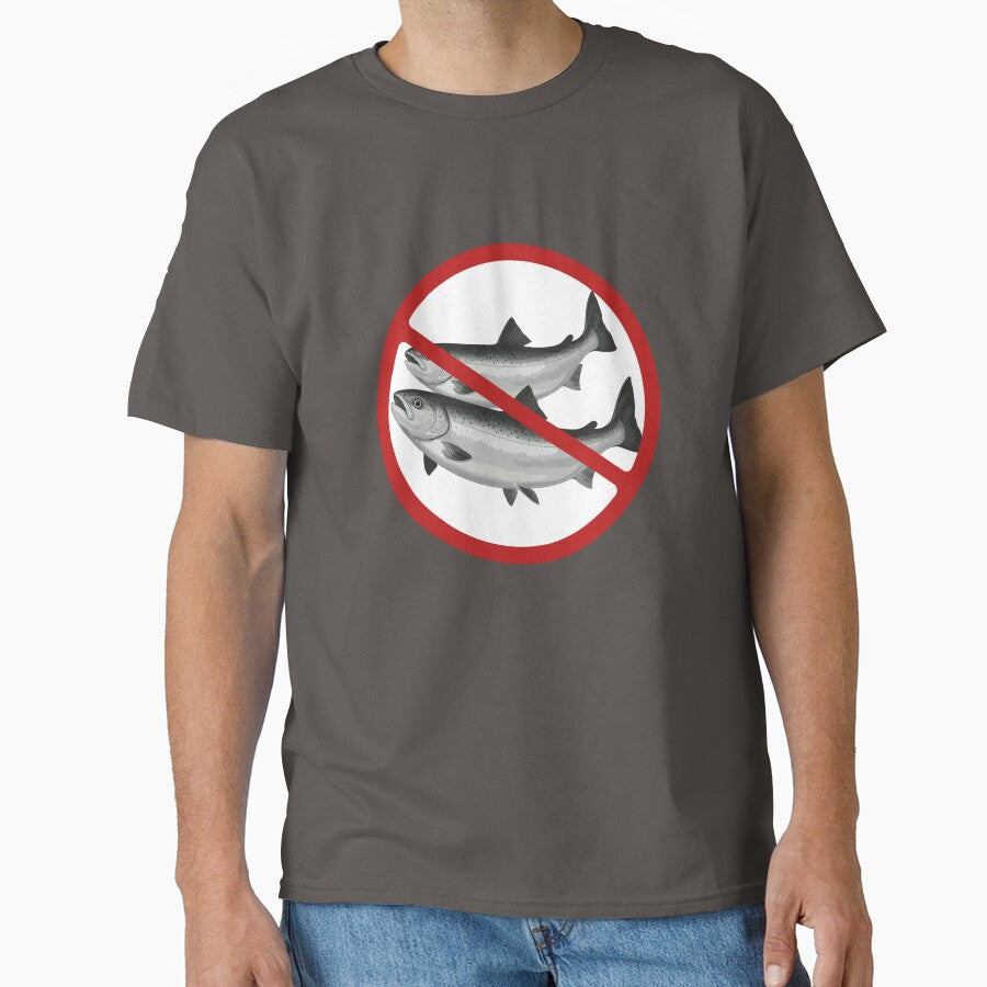 Prohibited Sign, Fish Sign, Sea, Novelty Sign by AASparksDesigns
