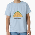 Taco Time Cute Kawaii Cartoon Taco by Hedgie Designs