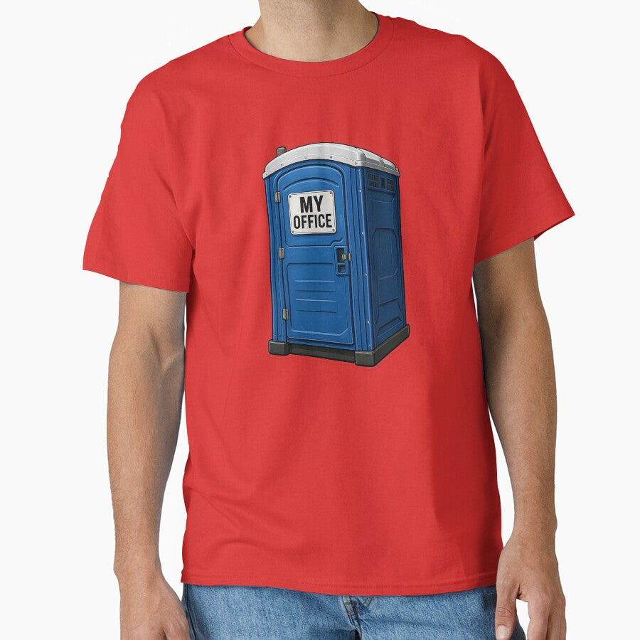 My Office – Portable Toilet Humor Design by ITSimagination