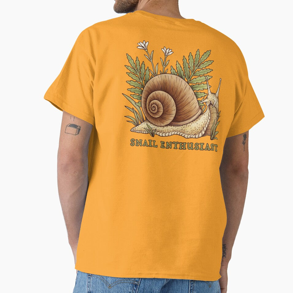 Funny Snail Enthusiast Goblincore Dark Academia Cottagecore Therian by Veymoth